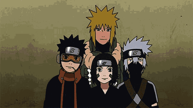 Team Minato Kakashi Hatake GIF