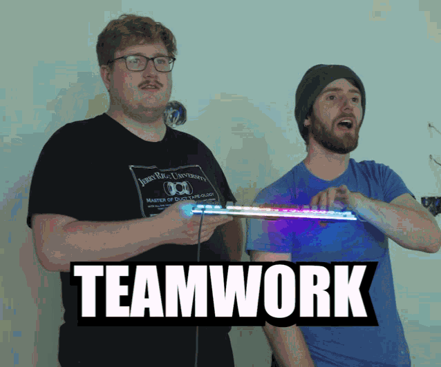 Teamwork Teamwork Makes The Dream Work GIF