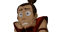 Teary Eyes Sokka Sticker