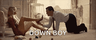 Tease Wolf Of Wall Street GIF