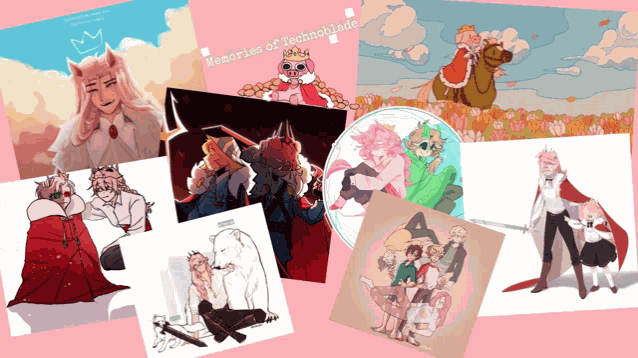 Technoblade Wallpaper Meme