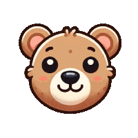 Teddy Bear Cute Teddy Sticker