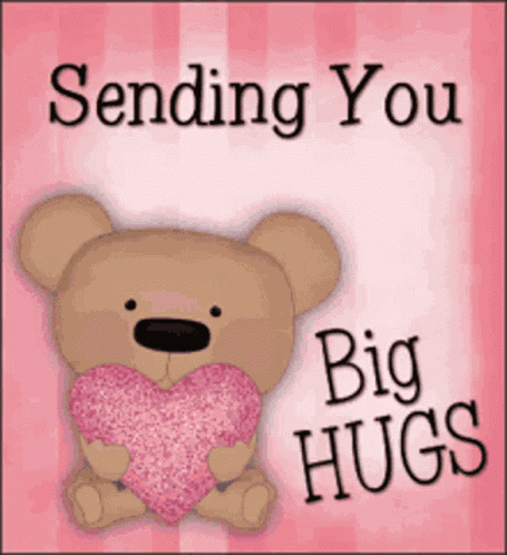 Teddy Bear Hugs GIF