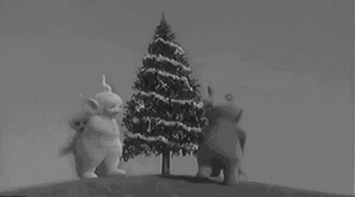 Teletubbies Christmas Tree GIF