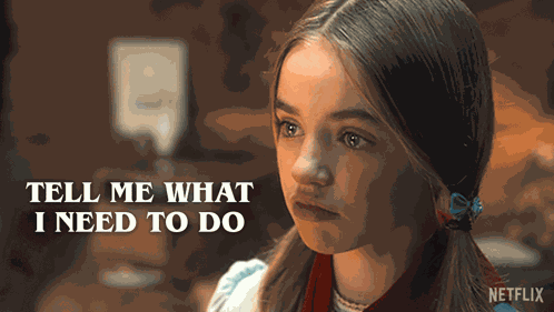 Tell Me What I Need To Do Holly Wheeler GIF