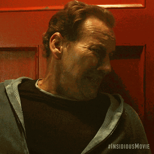 Terrified Josh Lambert GIF