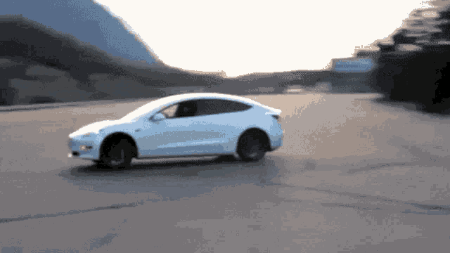 Tesla Drifting GIF