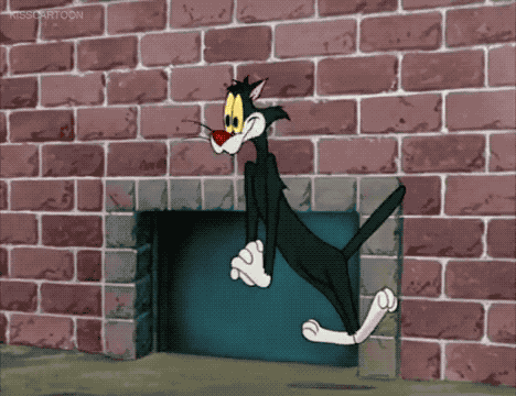 Tex Avery Blackie Cat GIF