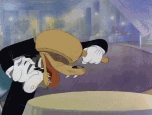 Tex Avery Hitting Head GIF