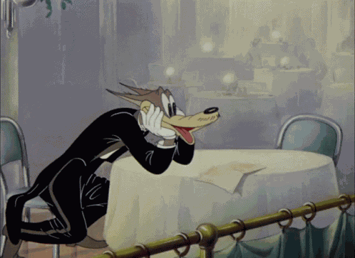 Tex Avery Wolf Awooga Cartoon Awooga GIF