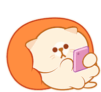 Text Kitty Sticker