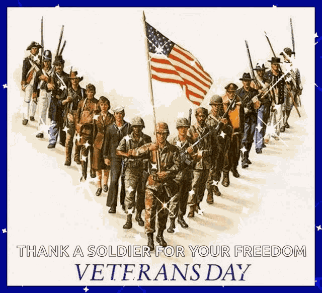 Thank A Soldier Support The Troops GIF