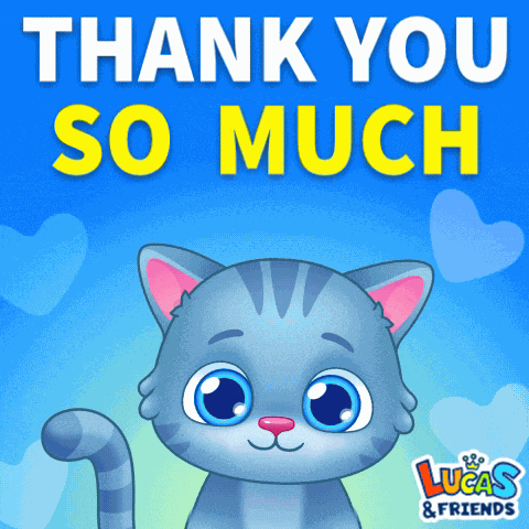 Thank You Cat Thankyou GIF