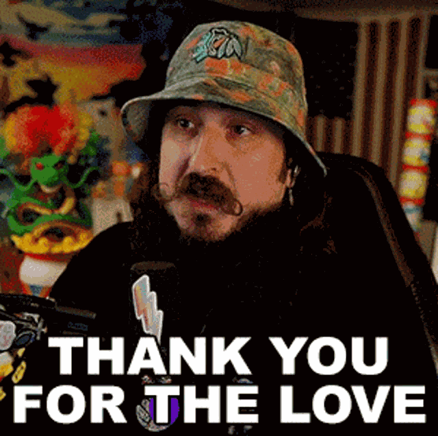 Thank You For The Love Godku GIF