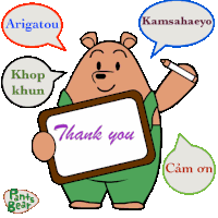 Thank You Khop Khun Sticker