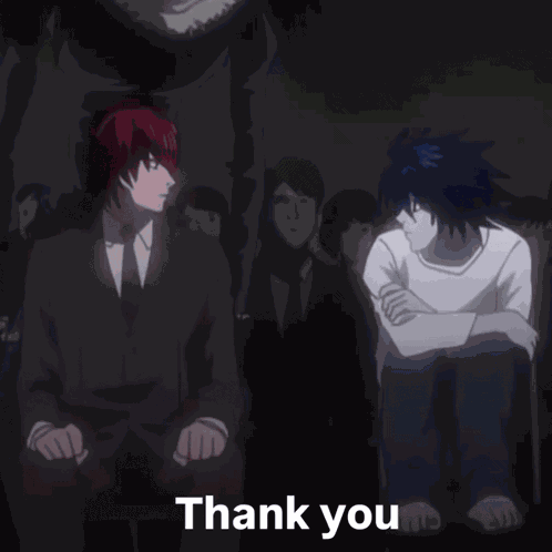 Thank You L Lawliet GIF