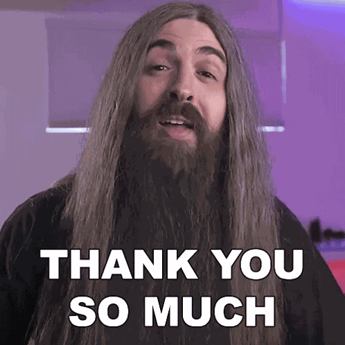 Thank You So Much 66samus GIF
