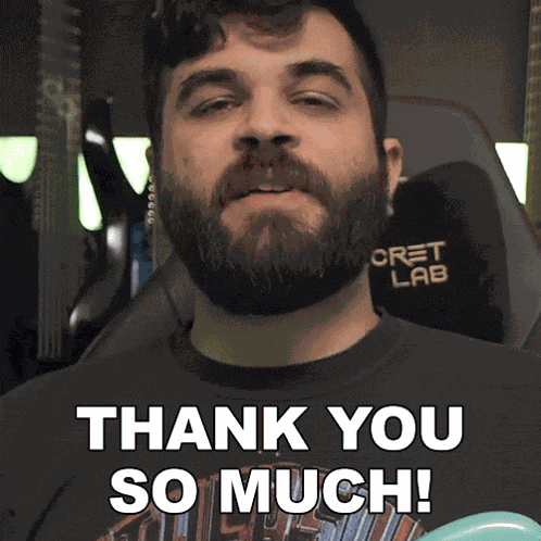 Thank You So Much Andrew Baena GIF