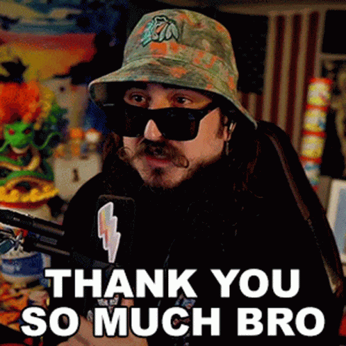 Thank You So Much Bro Godku GIF