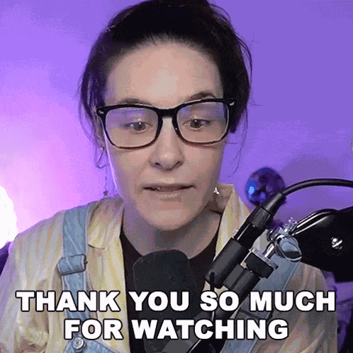 Thank You So Much For Watching Cristine Raquel Rotenberg GIF