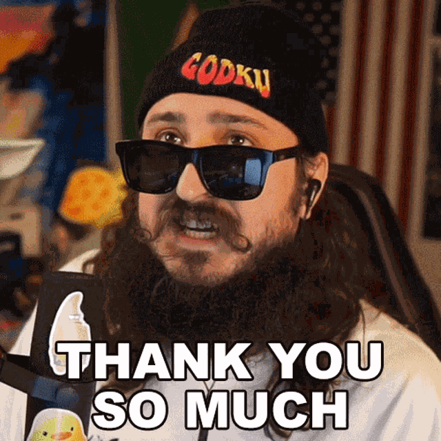 Thank You So Much Godku GIF