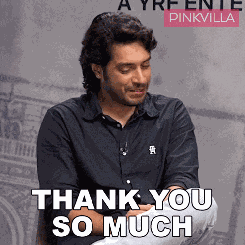 Thank You So Much Junaid Khan GIF