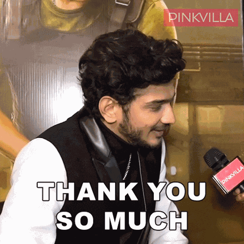 Thank You So Much Munawar Faruqui GIF