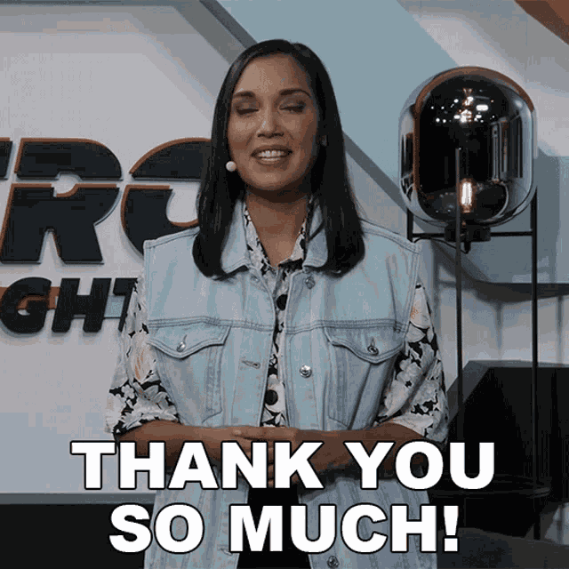 Thank You So Much Stefanie Langer GIF