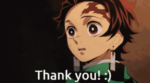 Thank You Tanjiro GIF