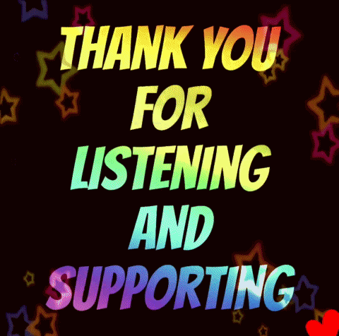 Thank You Thank You For Your Support GIF