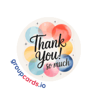 Thank You Thanks Sticker