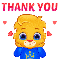 Thank You Thankyou Sticker