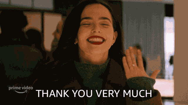 Thank You Very Much Zoey Deutch GIF