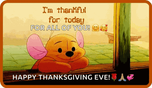 Thankful Happy Thanksgiving GIF