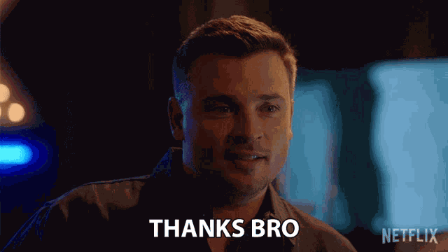 Thanks Bro Tom Welling GIF