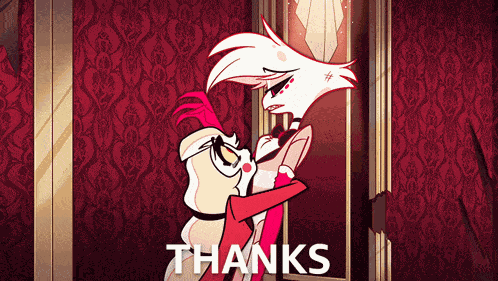 Thanks For Caring About Me Angel Dust GIF