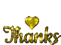 Thanks Heart Sticker