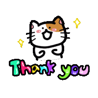 Thanks Thank You Sticker