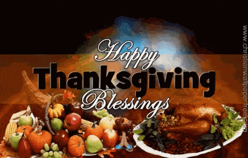 Thanksgiving Dinner GIF