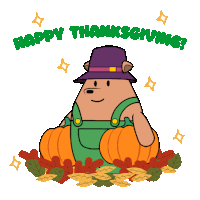Thanksgiving Dinner Thanksgiving Decorations Sticker