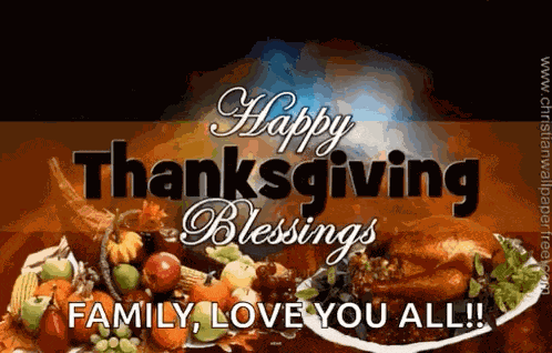 Thanksgiving Dinner GIF