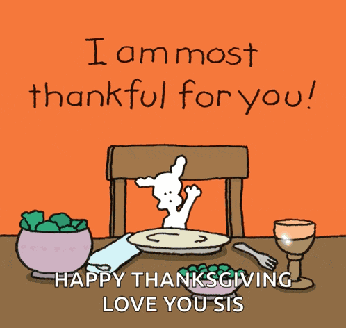 Thanksgiving Friends GIF