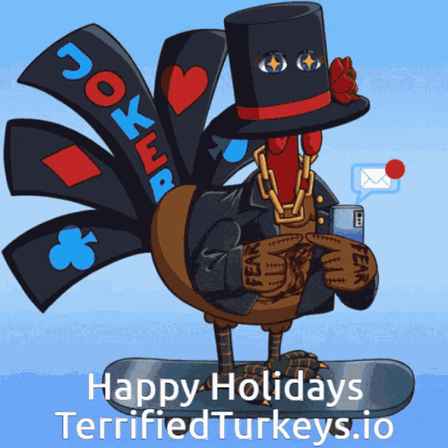 Thanksgiving Turkey Happy Holidays Gif GIF