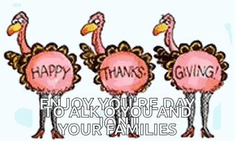 Thanksgiving Turkey GIF