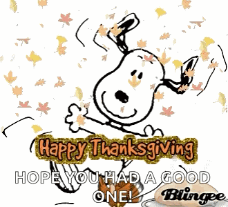 Thanksgivingweek Snoopy GIF