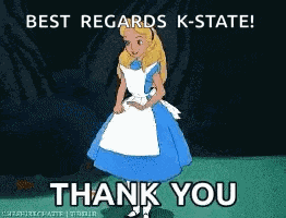 Thankyou Aliceinwonderland GIF