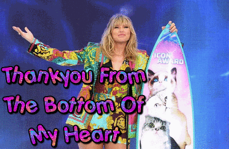 Thankyou Taylor Swift GIF