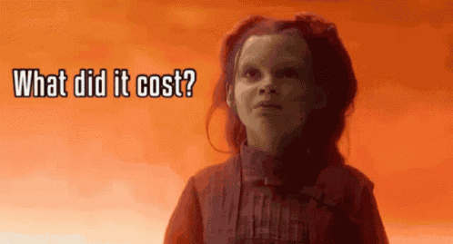 Thanos Cost GIF