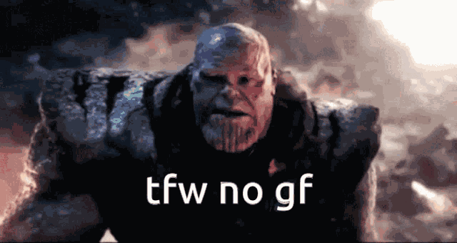 Thanos Girlfriend GIF