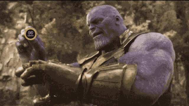 Thanos Thanos Snap GIF